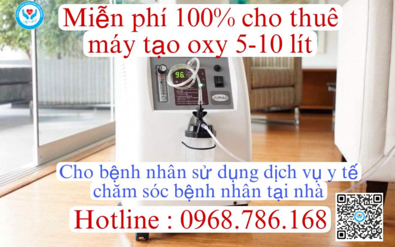 MIỄN PHÍ OXY CHO BỆNH NHÂN SỬ DỤNG DỊCH VỤ CHĂM SÓC SỨC KHOẺ TẠI NHÀ